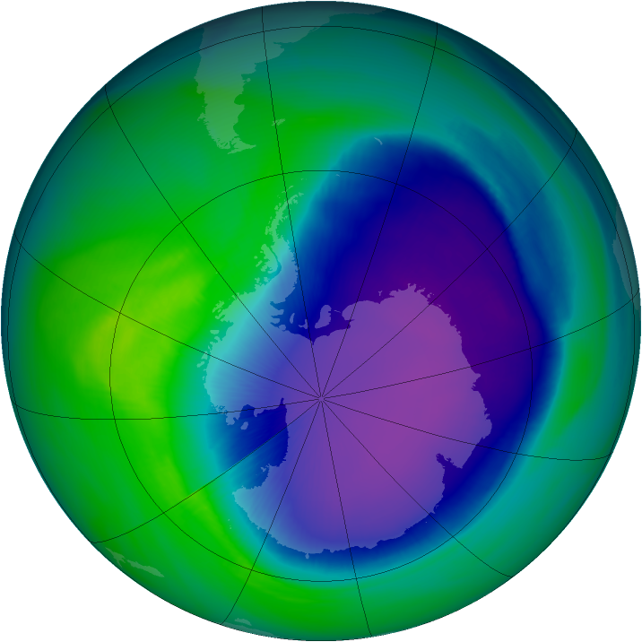 Ozone Map 2006-10-24